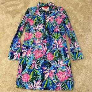 NEW Lilly Pulitzer UPH Skipper Ruffle Dress |L